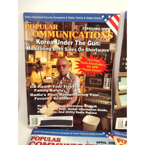 Popular Communications Magazine 2003 Lot of 6 Satellite Radio War Korea Hobby - Picture 4 of 9